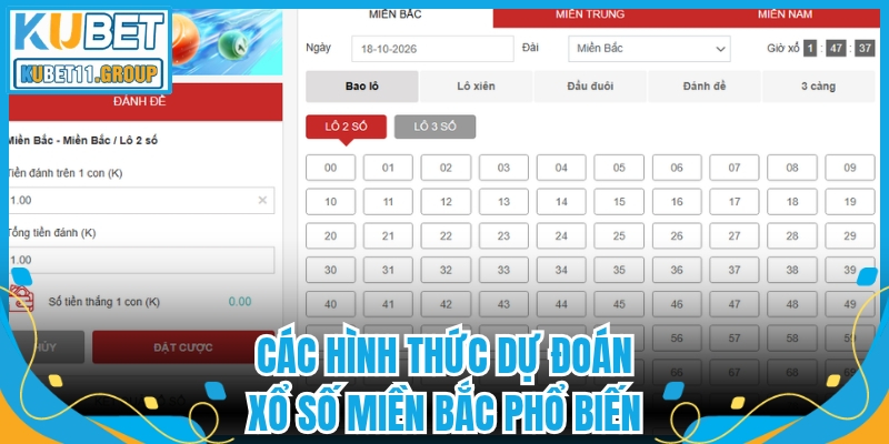 Các hình thức dự đoán xổ số Miền Bắc phổ biến