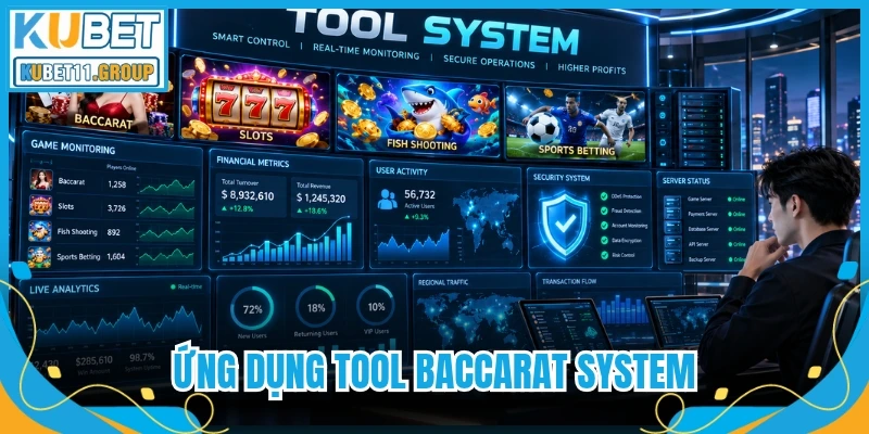 Ứng dụng Tool Baccarat system
